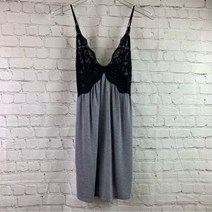 Natori Heather Grey Obsession Chemise XS